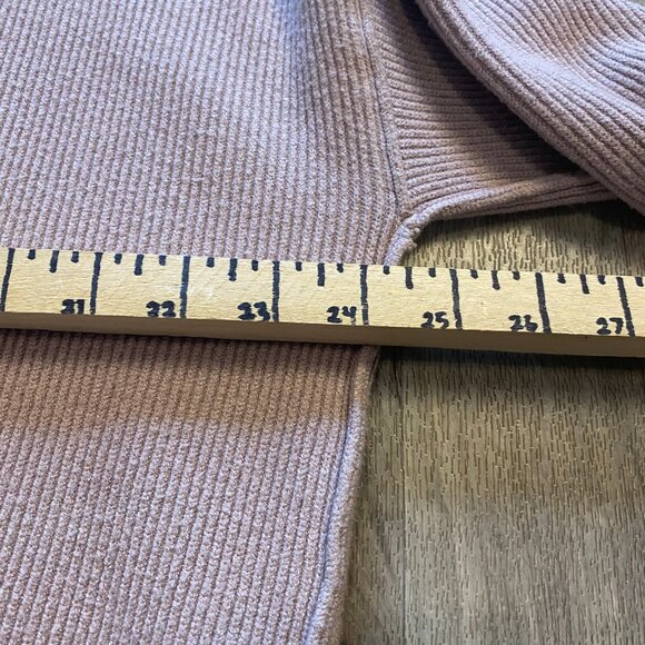 Anrabess Pink Oversized Knit Sweater Size Small (stained) - Picture 6 of 8